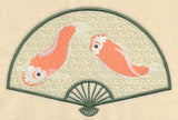 Japanese Fan and Koi Fish