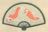 Japanese Fan and Koi Fish