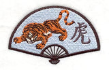 Japanese Fan and Tiger