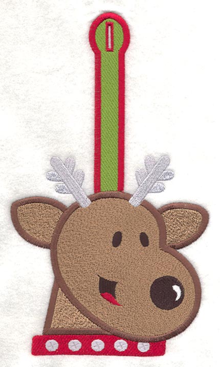 Reindeer Towel Topper