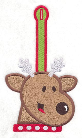 Reindeer Towel Topper