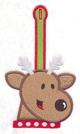 Reindeer Towel Topper