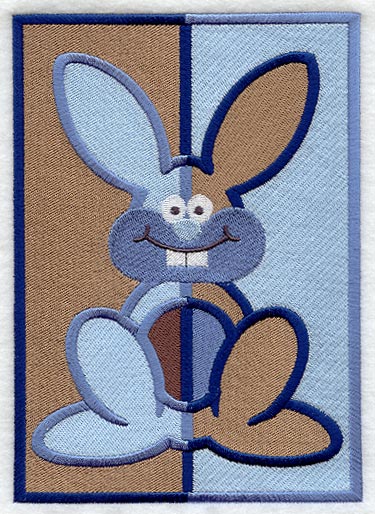 Symmetrical Easter Bunny