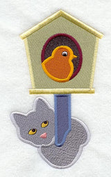 Birdhouse w/ Cat
