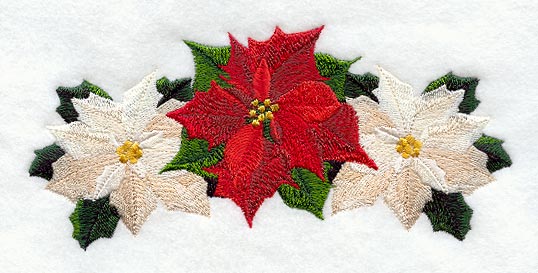Poinsettia Trio