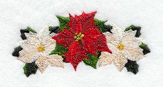 Poinsettia Trio