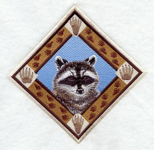 Raccoon Track Diamond