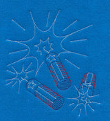 Firecrackers (Redwork)