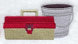 Tackle Box and Bucket