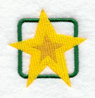 Christmas Star Square