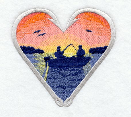 Fishhook Heart - Fishing Boat
