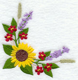 Floral Spray Corner - Autumn