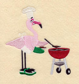 Grilling Flamingo Floyd