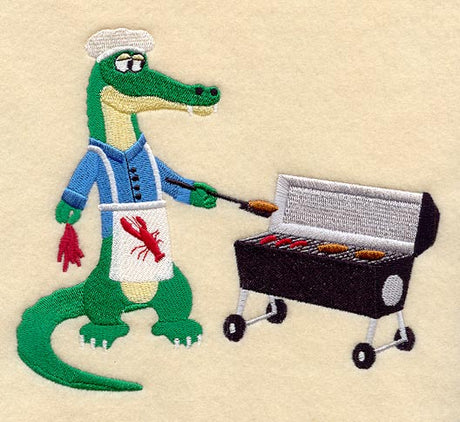 Grilling Gator