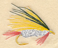 Yellow Marabou Streamer Fishing Fly