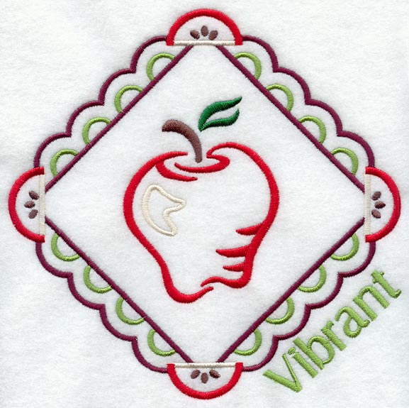 Vibrant Apple Diamond