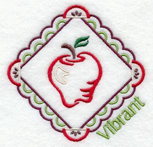 Vibrant Apple Diamond