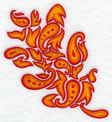 Autumn Paisley Oak Leaf