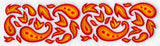 Autumn Paisley Border