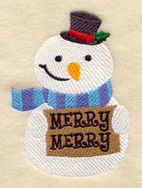 Roly-Poly Merry Merry Snowman