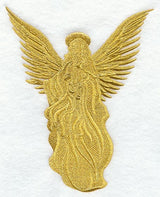 Sparkling Christmas Angel with Bell