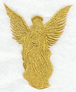 Sparkling Christmas Angel with Bell