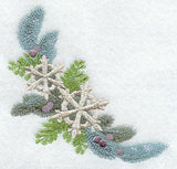 Juniper and Snowflakes Christmas Corner