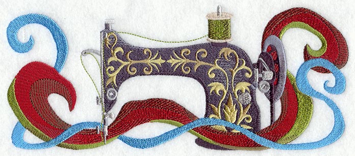 Stitches in Time Border