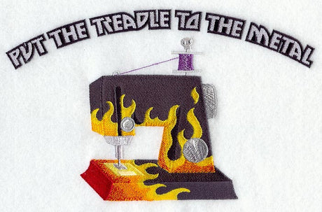 Put the Treadle to the Metal