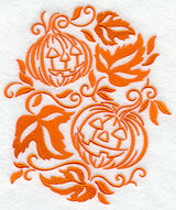 Simply Spooky Jack-o-Lantern Oval
