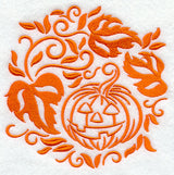 Simply Spooky Jack-o-Lantern Circle