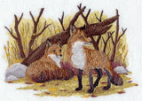Autumn Fox Pair