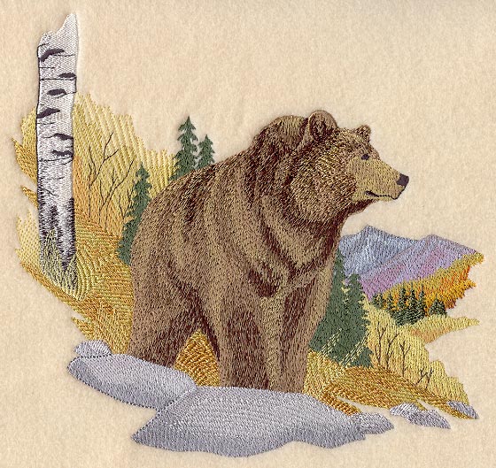 Autumn Grizzly Bear