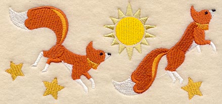 Autumn Fox Border