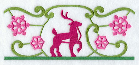 Reindeer Magic Border