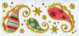 Christmas Paisley Border