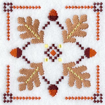 Sweater Season Acorn Square