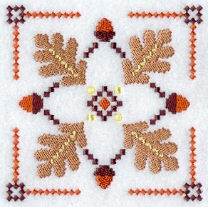 Sweater Season Acorn Square