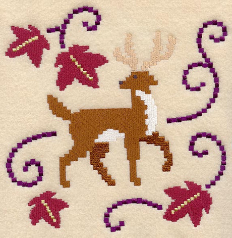 Sweater Season Deer Square