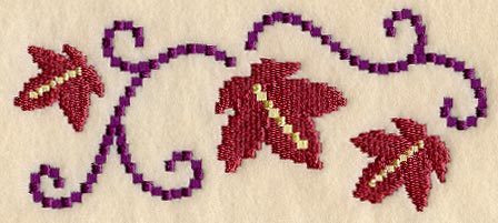 Sweater Season Leaves Border