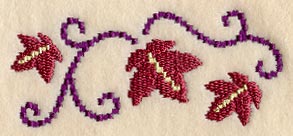 Sweater Season Leaves Border