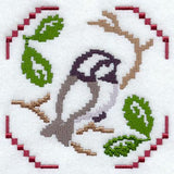 Sweater Season Chickadee Square