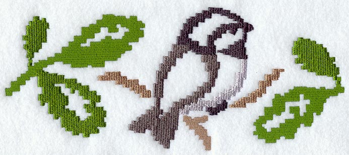 Sweater Season Chickadee Border