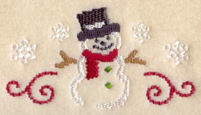 Sweater Season Snowman Border