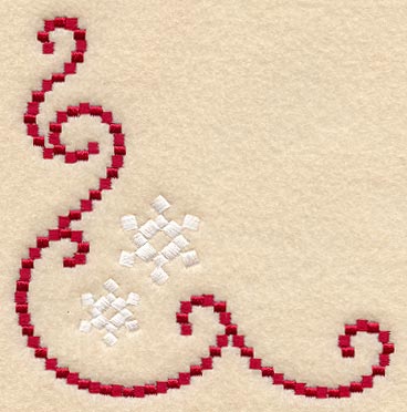 Sweater Season Snowflake Corner