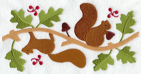 Scampering Squirrels Border