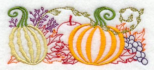 Autumn Bounty Border