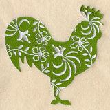 Floral Rooster