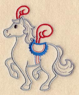 Hannah the Circus Horse