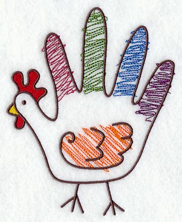 Turkey Hand Gobble